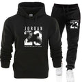 Unisex sportswear featuring a hoodie and sweatpants