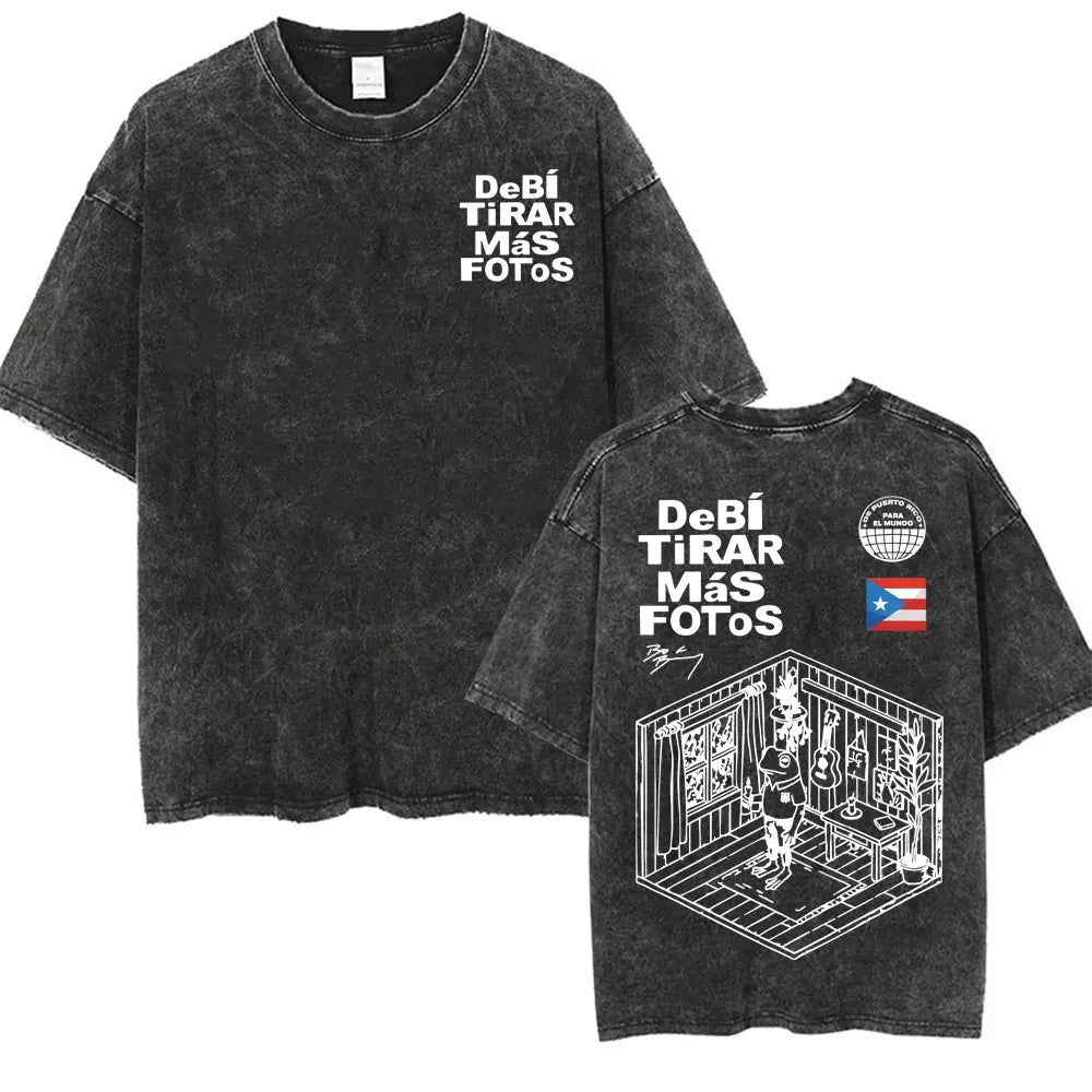 Unisex Vintage Washed Oversized T-shirt