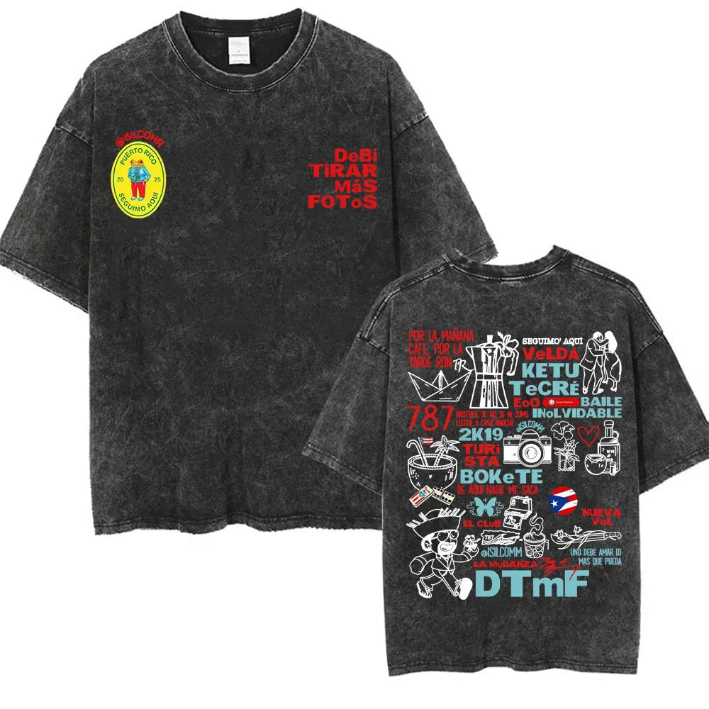 Unisex Vintage Washed Oversized T-shirt