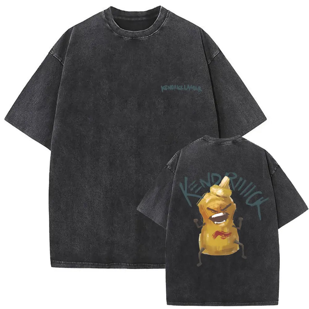 Vintage Summer unisex Hip Hop Oversized Street T Shirt