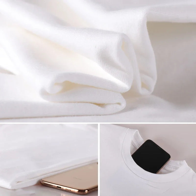 Unisex T-shirt Retro Casual Loose Streetwear