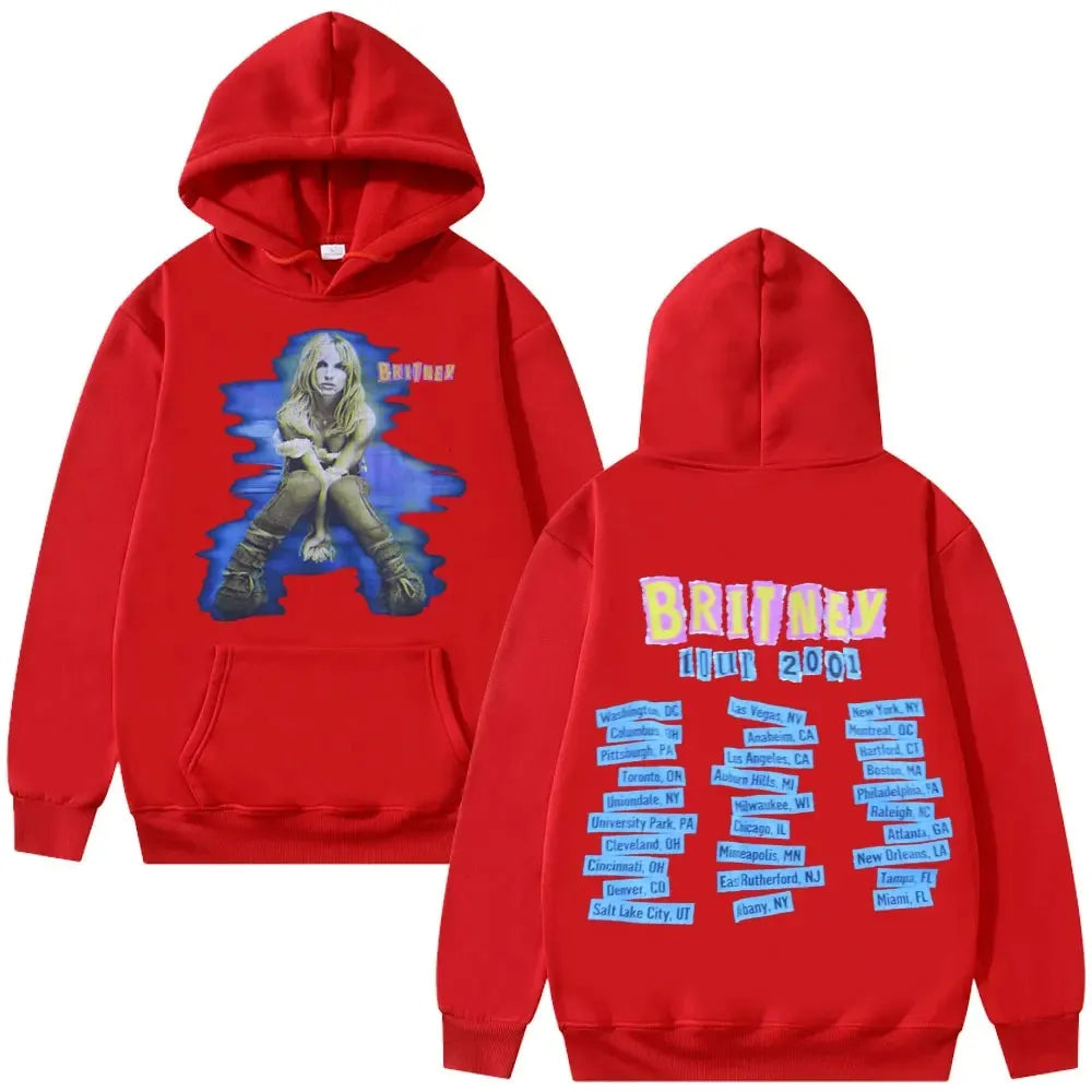 Graphic Print Hoodie Unisex
