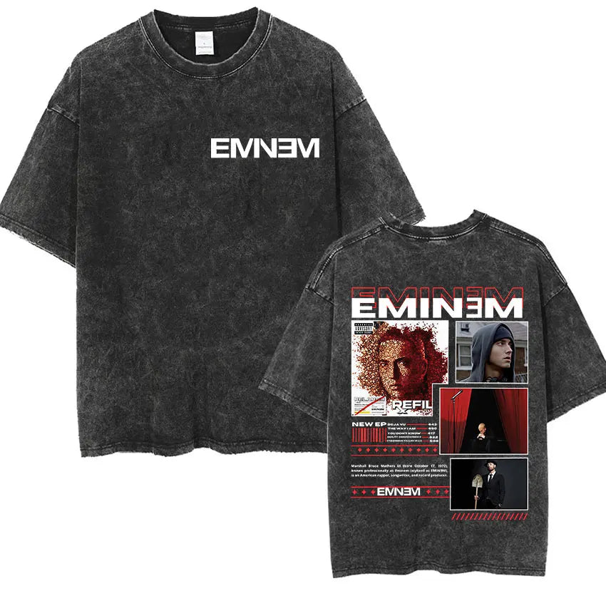 Graphic Vintage Washed Oversized T-shirt Unisex