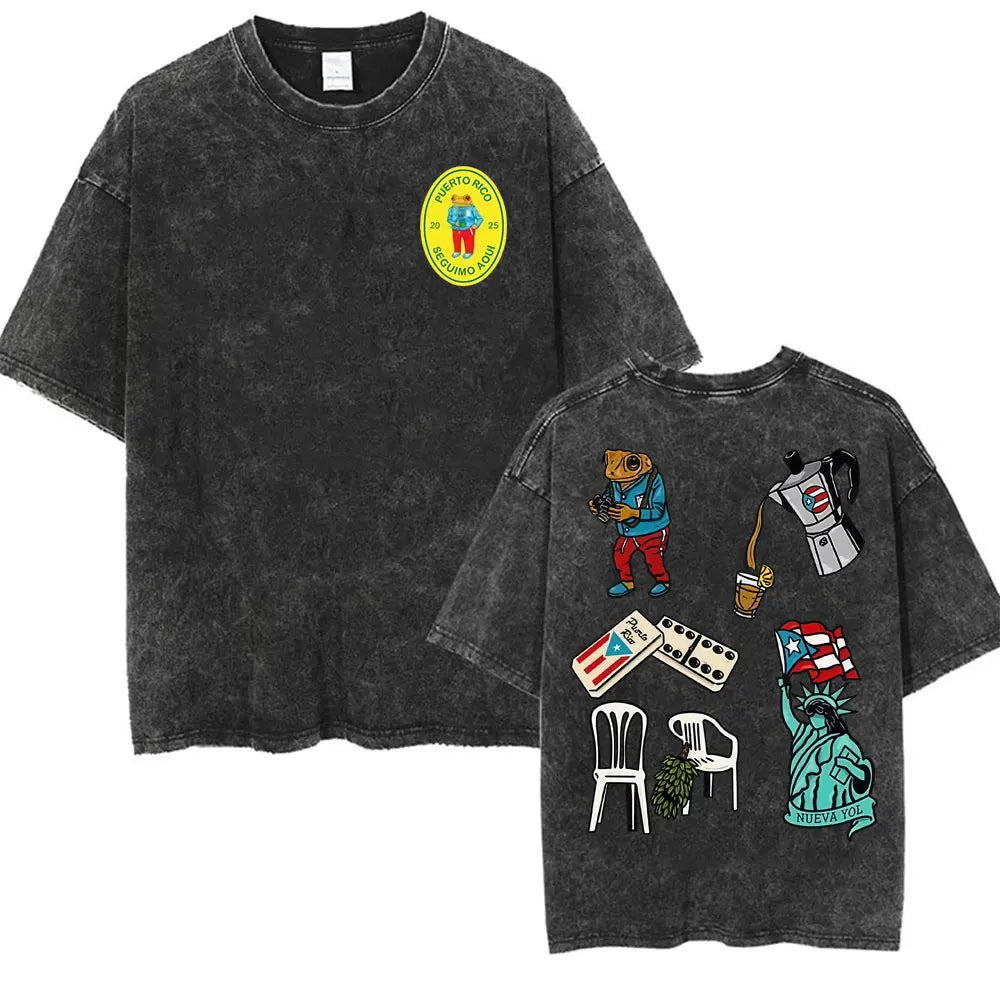 Unisex Vintage Washed Oversized T-shirt