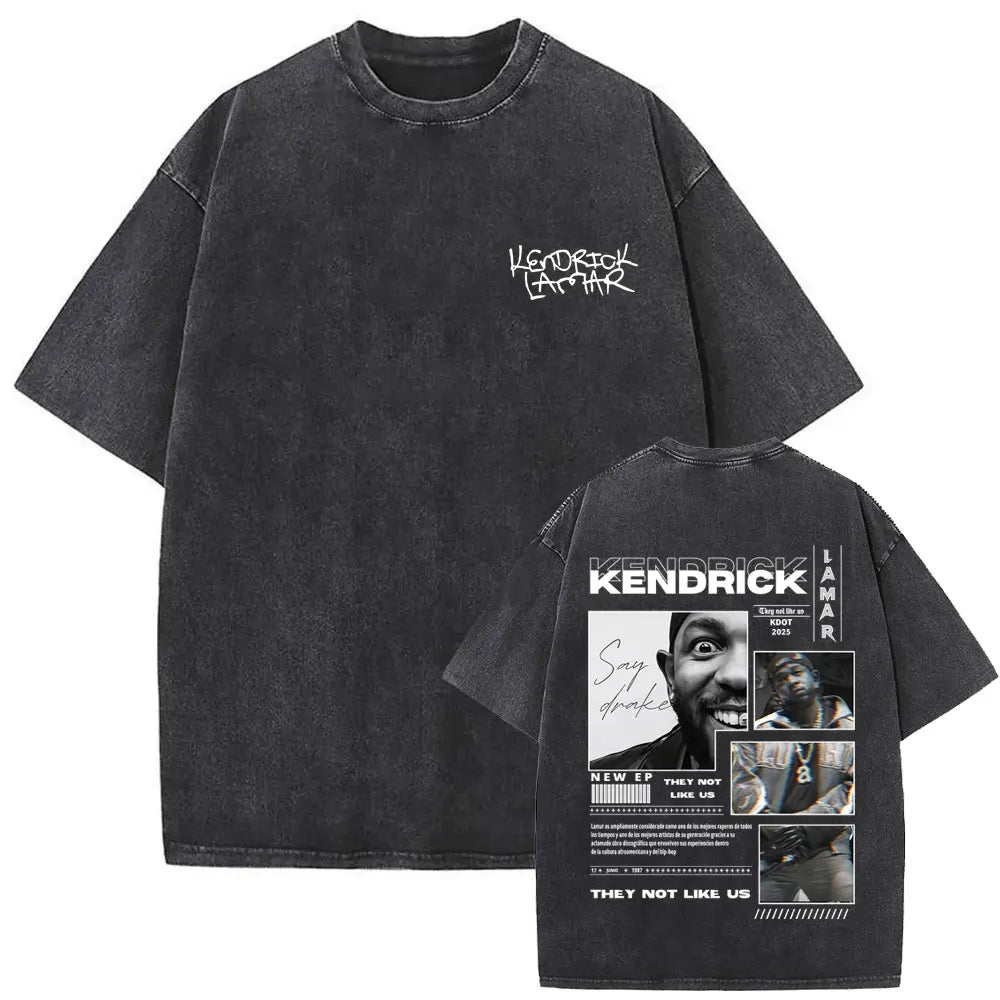 Vintage Summer unisex Hip Hop Oversized Street T Shirt