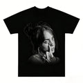 Billie Eilish Unisex 2026 Street Style Pure Cotton T-shirt