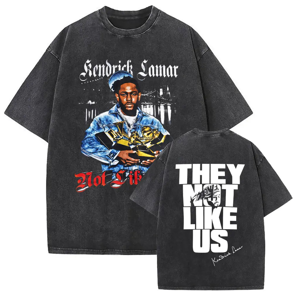 Vintage Summer unisex Hip Hop Oversized Street T Shirt