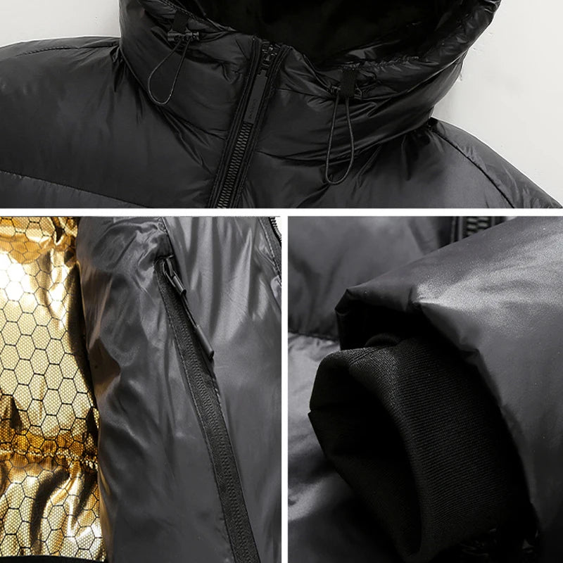 Winter Jacket Men's Puffer Coat