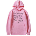 Unisex Letter Print Hoodie Sweatshirt