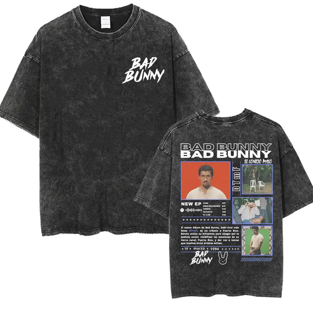 Unisex Vintage Washed Oversized T-shirt