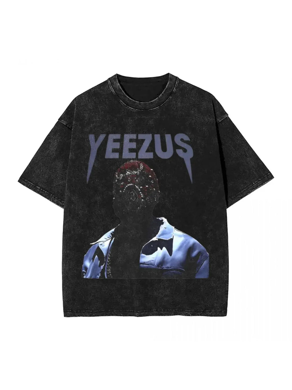 Kanye West Yeezus Graphic T-Shirt Vintage Streetwear