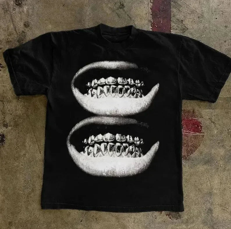 Vintage Casual Unisex Tshirts Short Sleeve