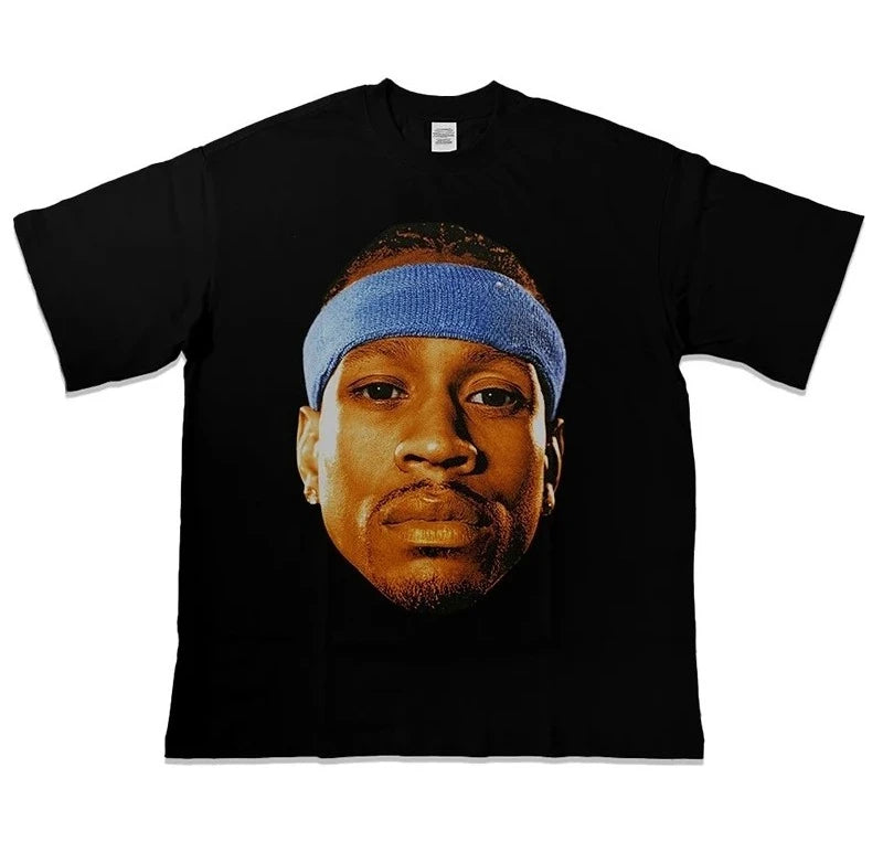 Basketball Short Sleeves T-shirt Streetwear