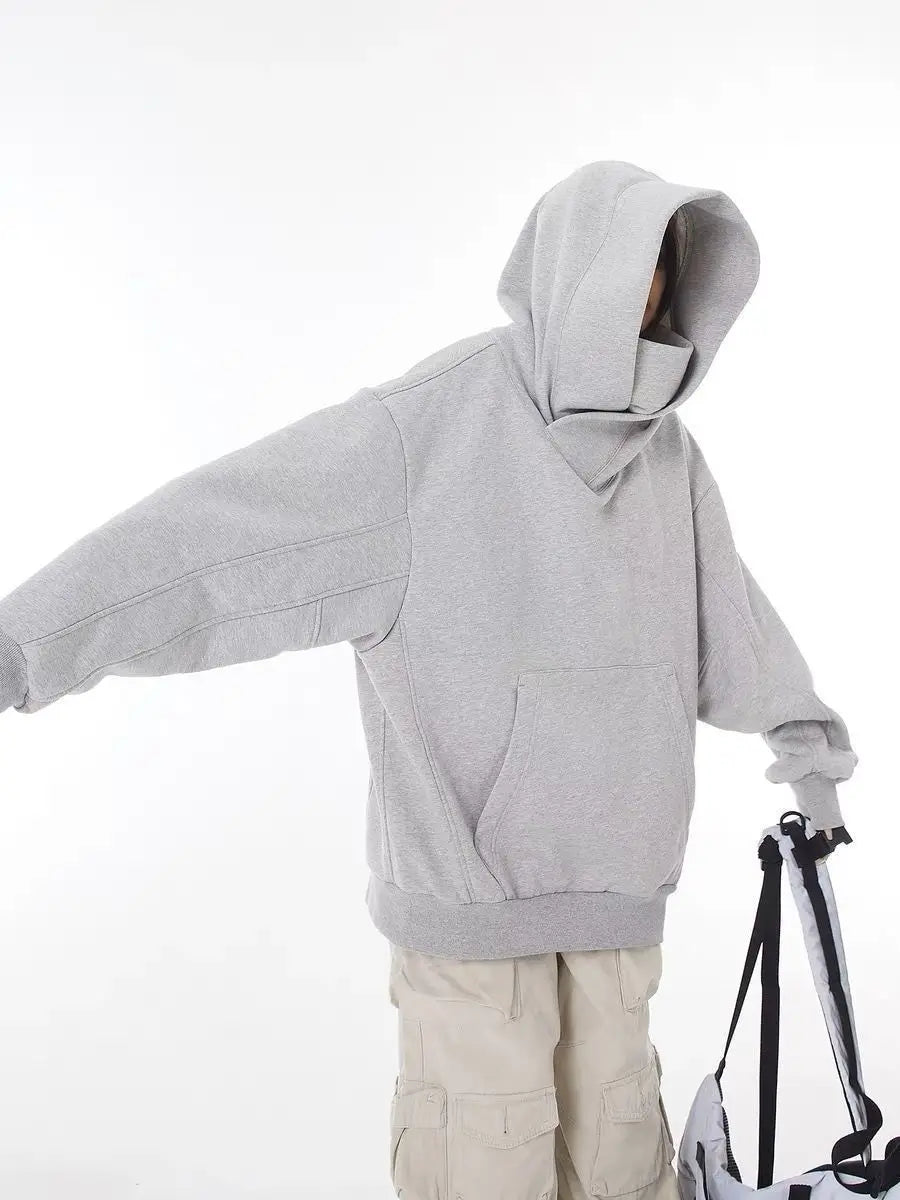 Jacket High Collar Hooded Sweatshirt for Women