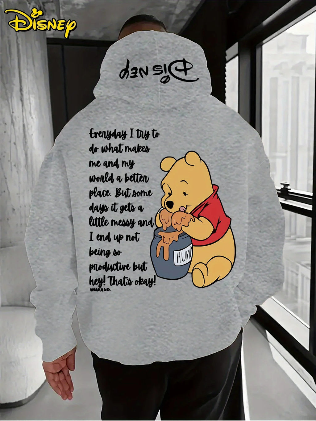 Winnie The Pooh Hoodie for Parents and Children