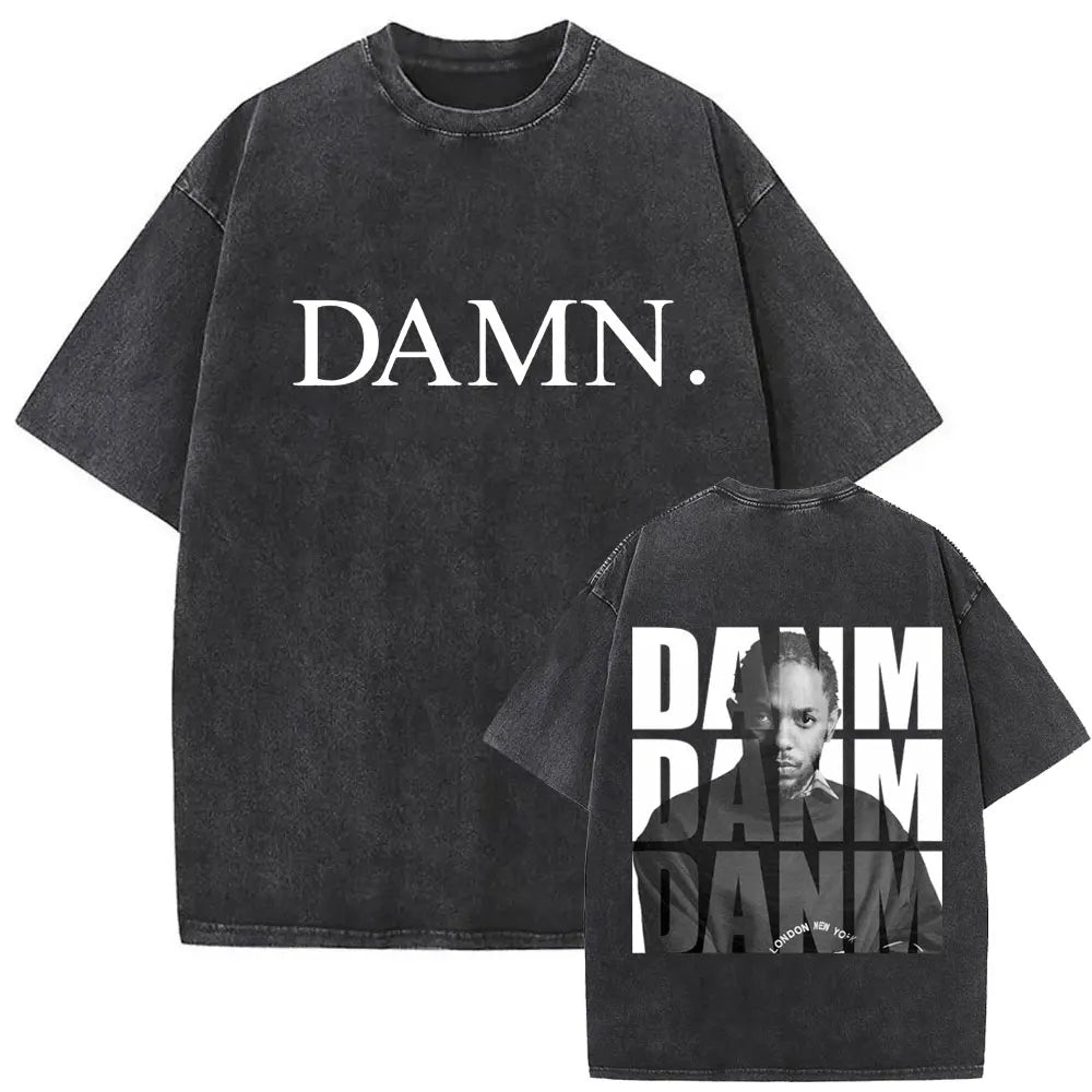Vintage Summer unisex Hip Hop Oversized Street T Shirt