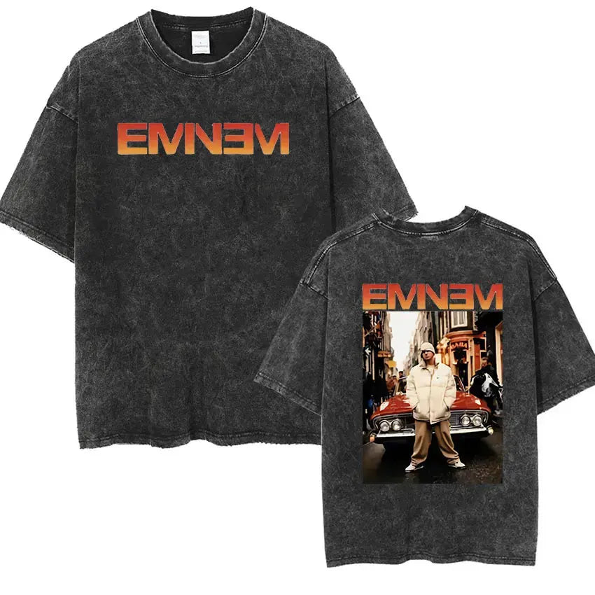 Graphic Vintage Washed Oversized T-shirt Unisex