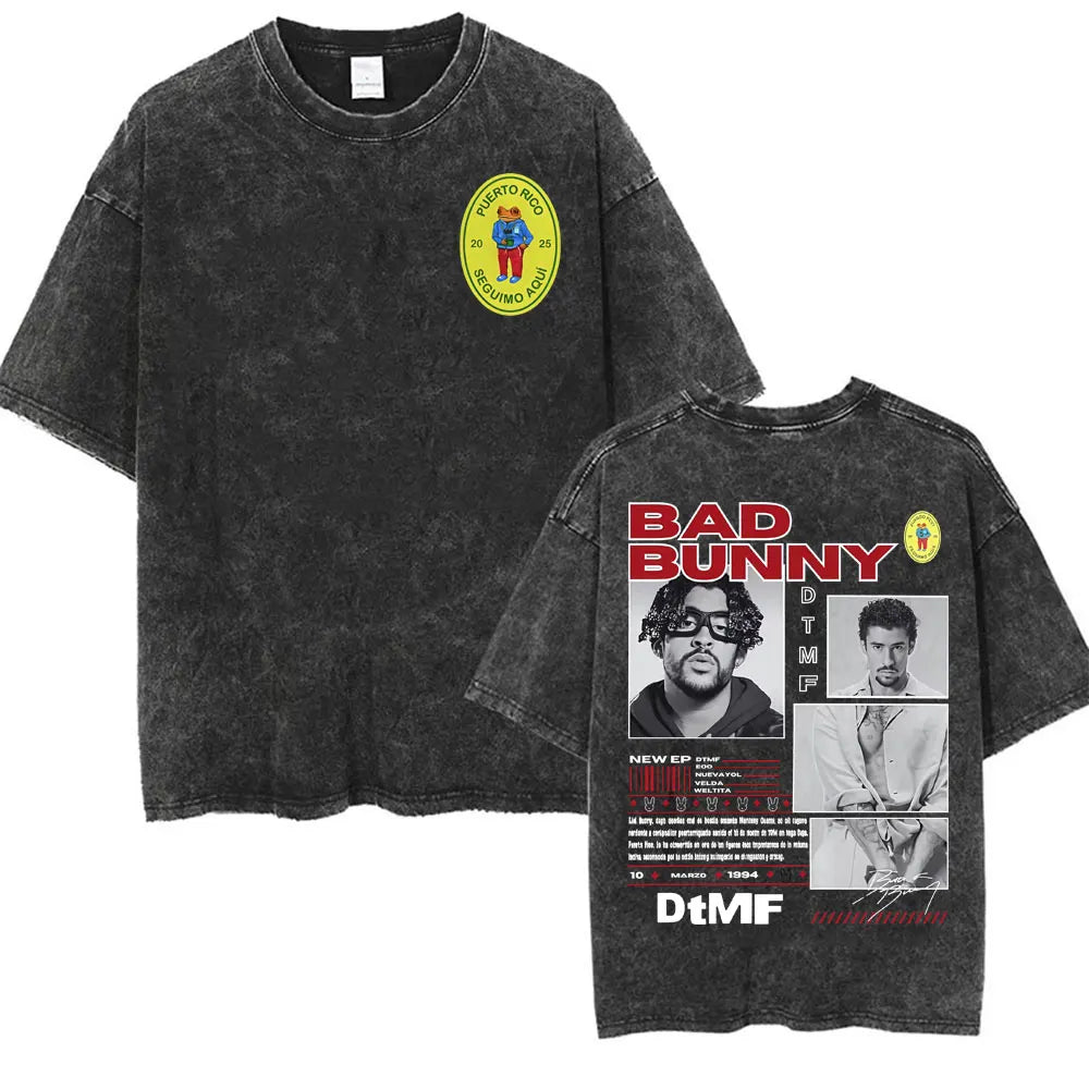 Unisex Vintage Washed Oversized T-shirt