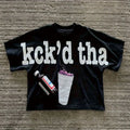 Unisex T-shirt Retro Casual Loose Streetwear