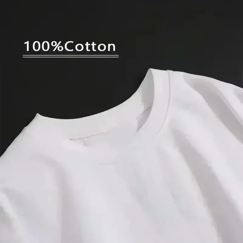 Short Sleeve Cotton T-shirt Vintage Top