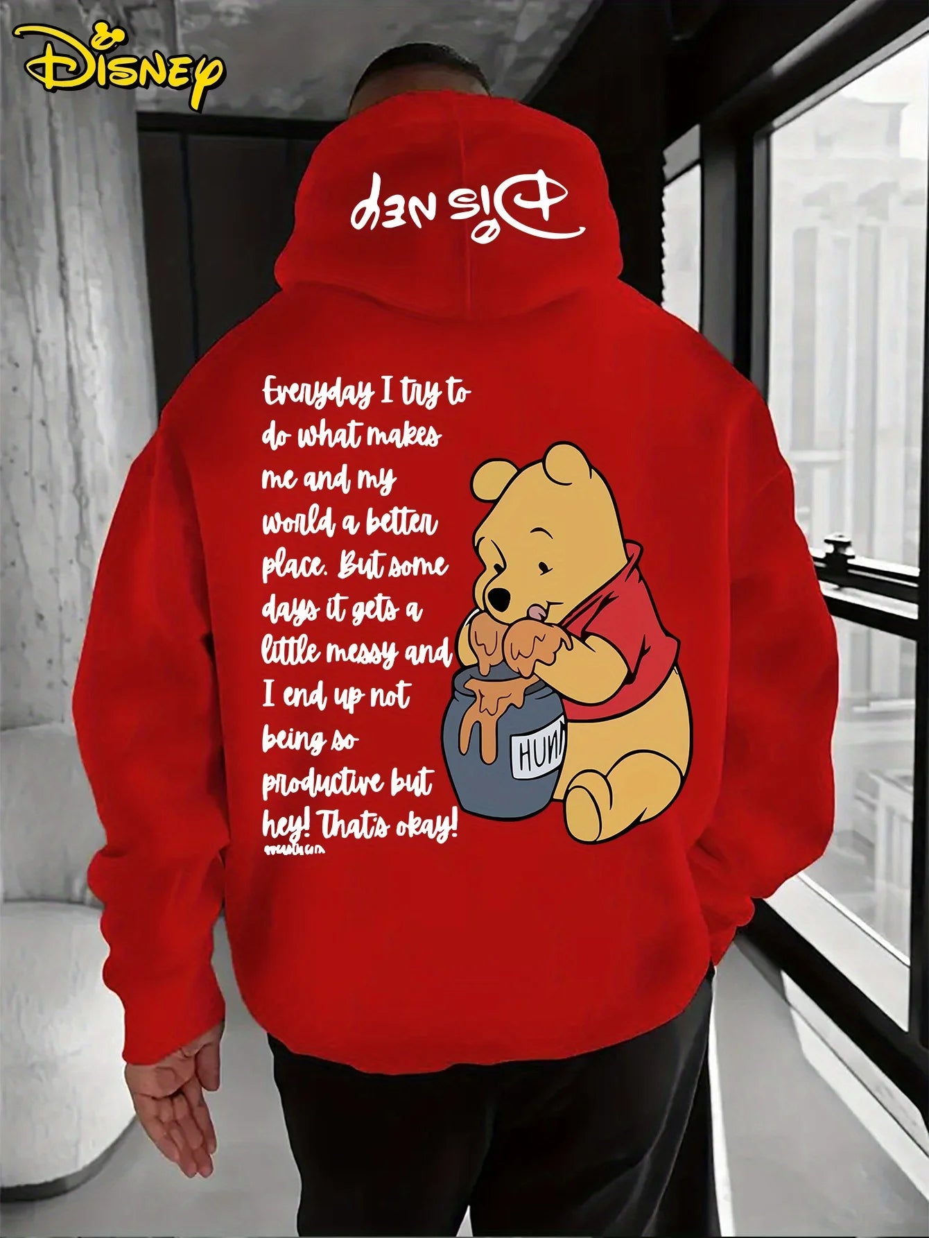 Winnie The Pooh Hoodie for Parents and Children