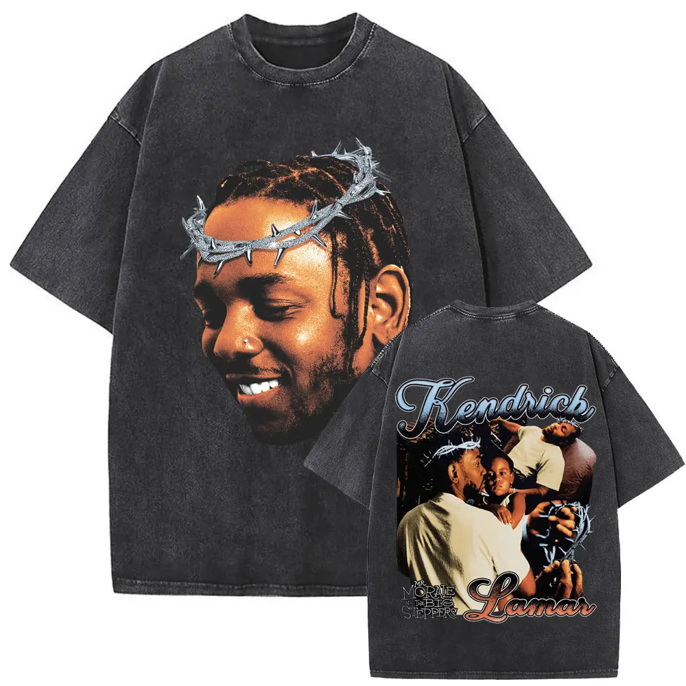 Vintage Summer unisex Hip Hop Oversized Street T Shirt