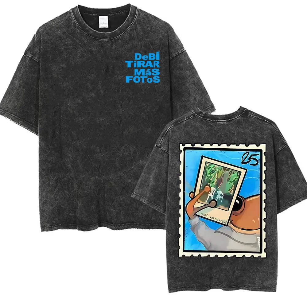 Unisex Vintage Washed Oversized T-shirt