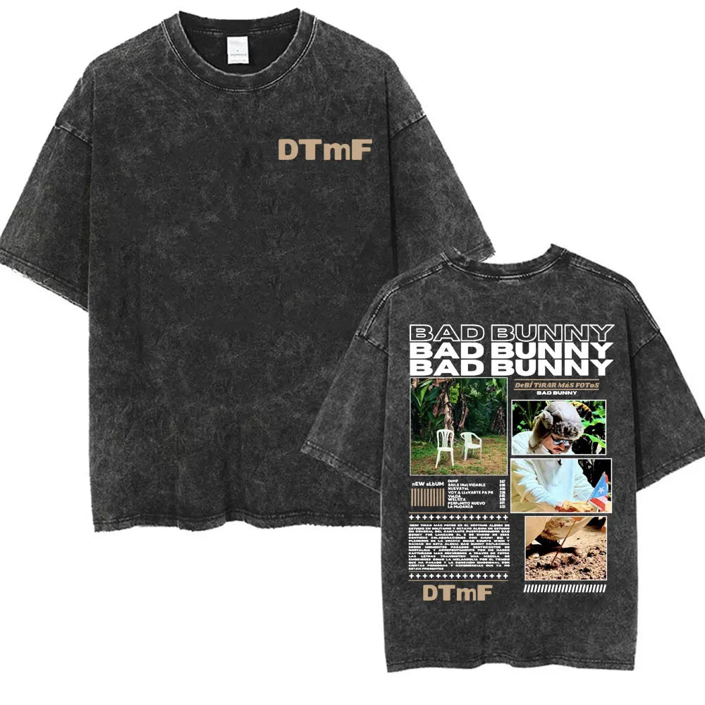 Unisex Vintage Washed Oversized T-shirt
