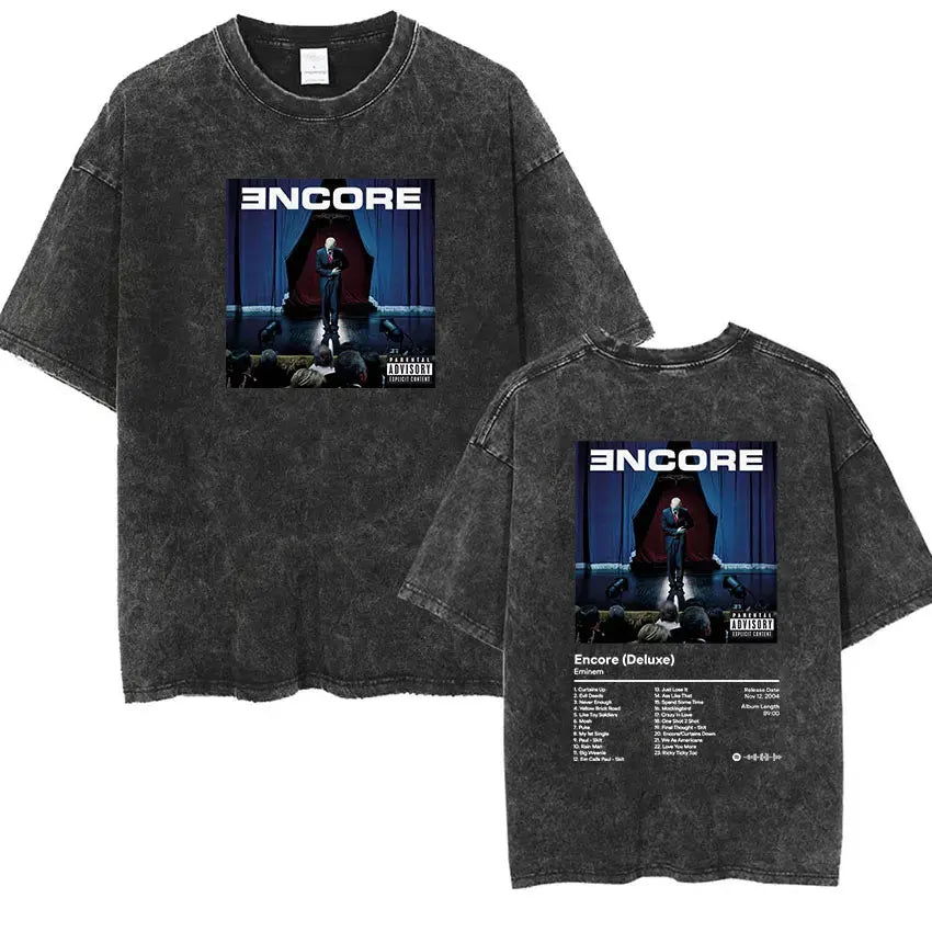 Graphic Vintage Washed Oversized T-shirt Unisex