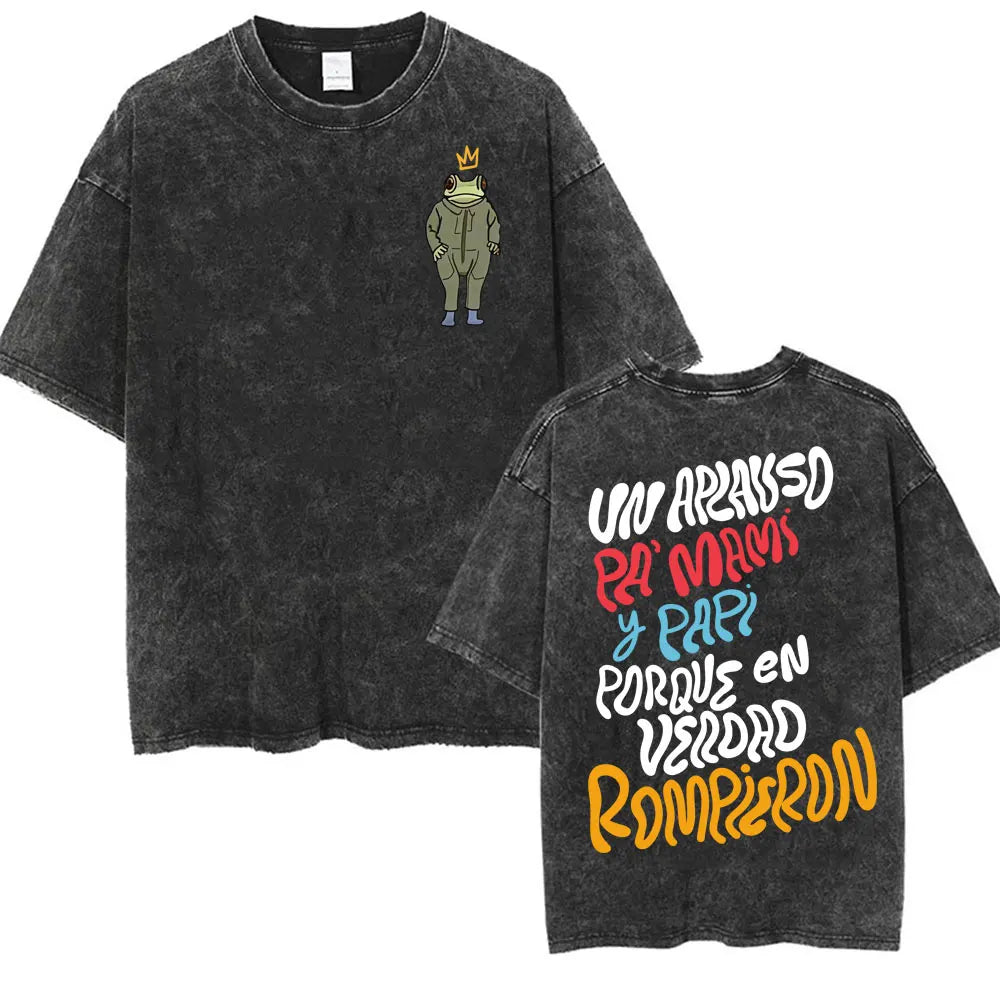 Unisex Vintage Washed Oversized T-shirt