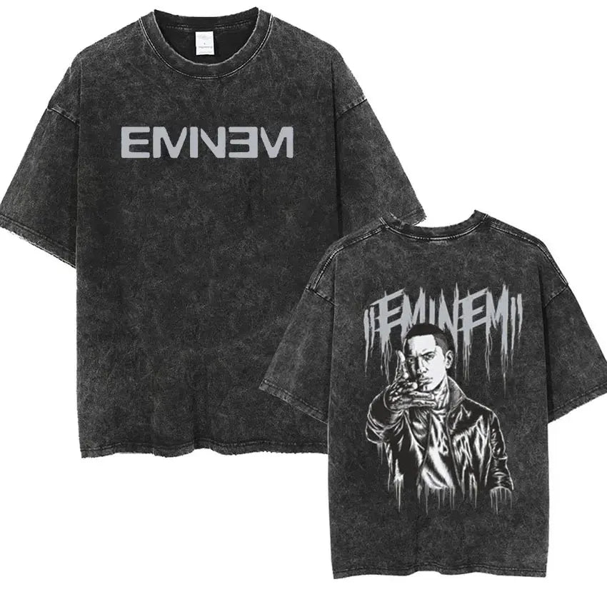Graphic Vintage Washed Oversized T-shirt Unisex