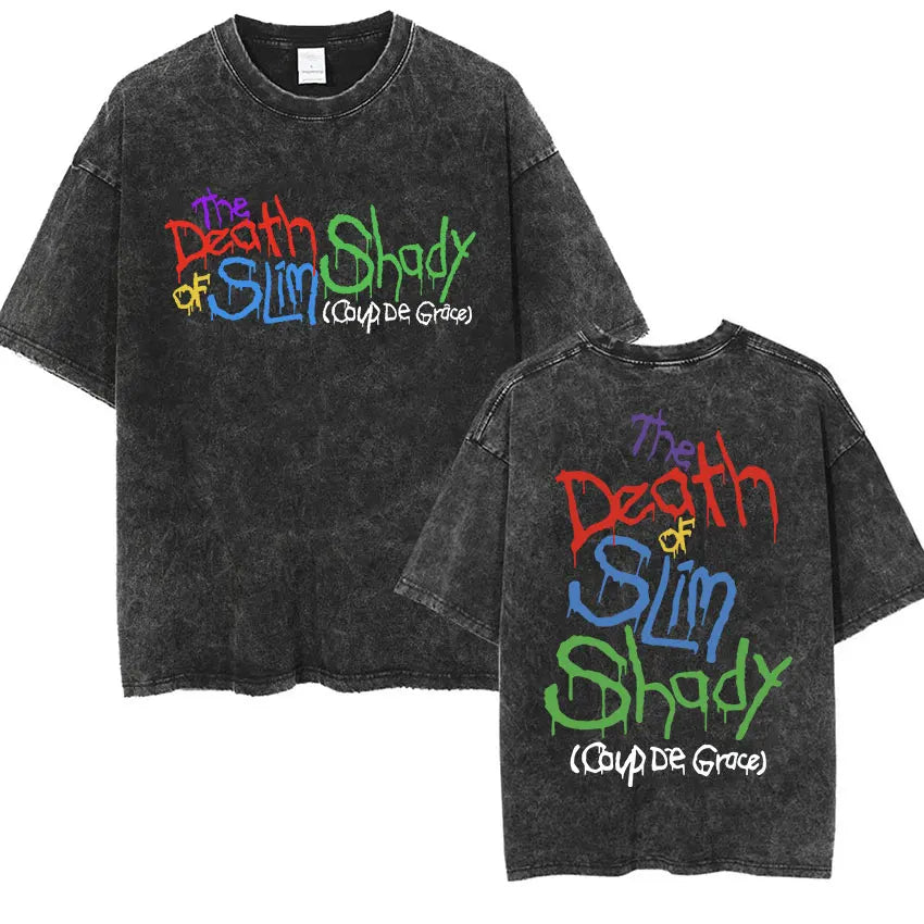 Graphic Vintage Washed Oversized T-shirt Unisex