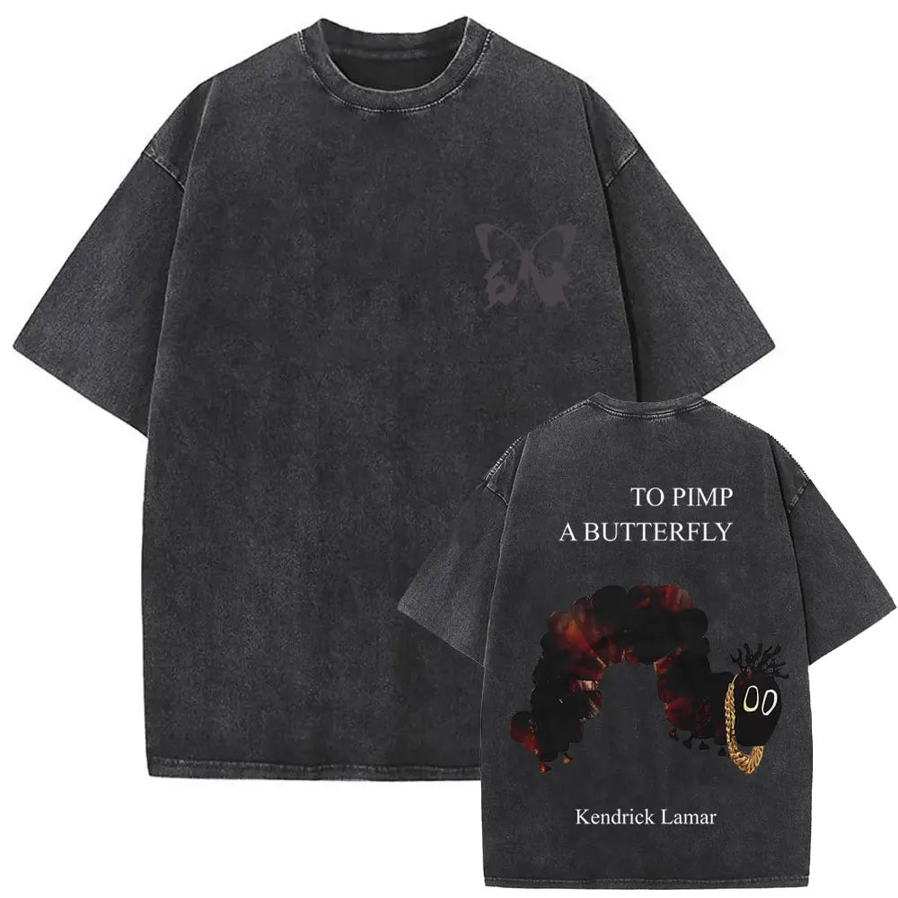 Vintage Summer unisex Hip Hop Oversized Street T Shirt