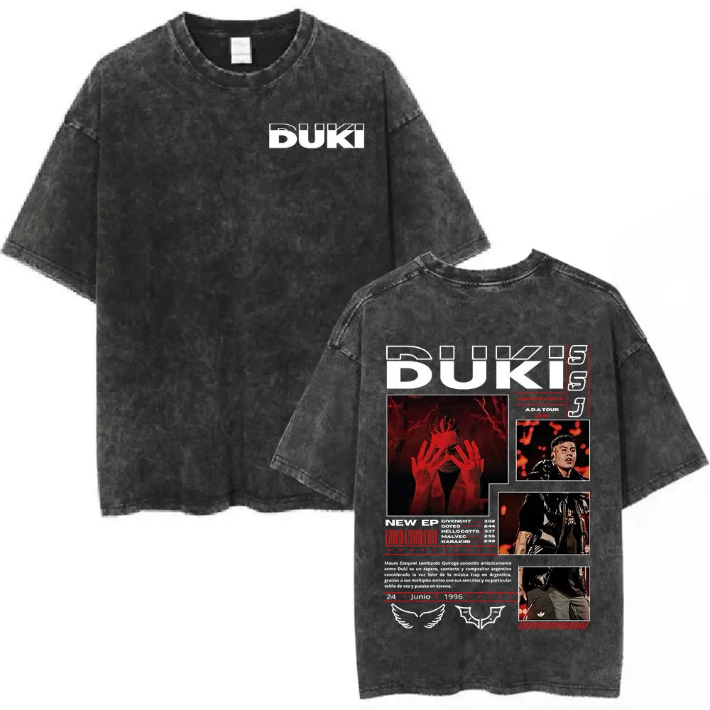 Graphic Washed T-shirt Unisex Oversized Vintage Short Sleeve