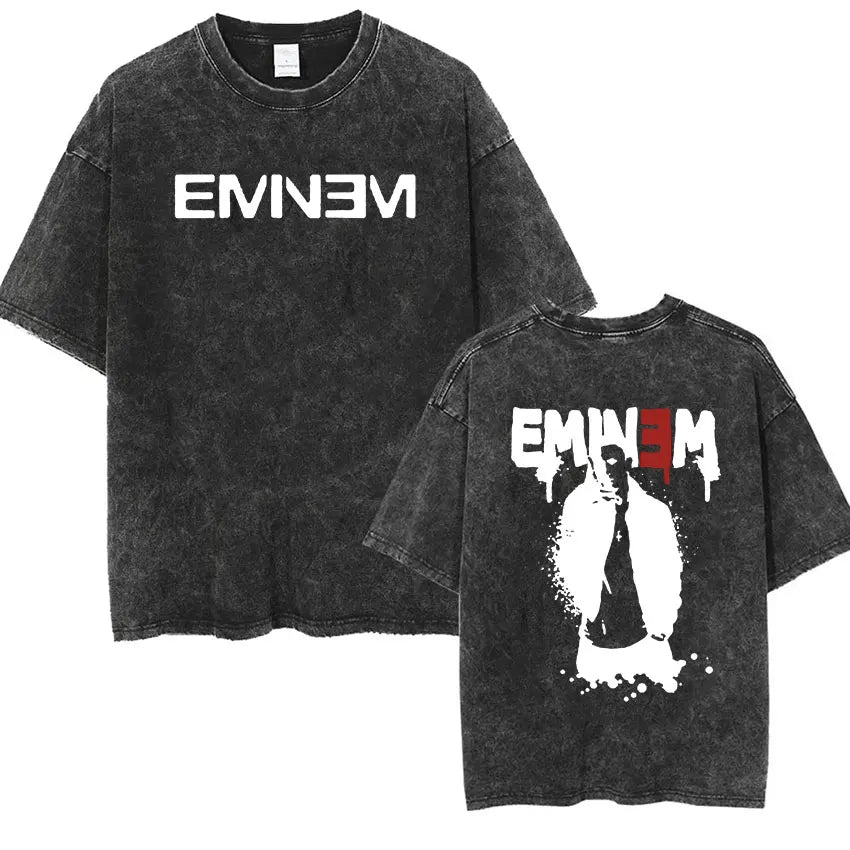 Graphic Vintage Washed Oversized T-shirt Unisex