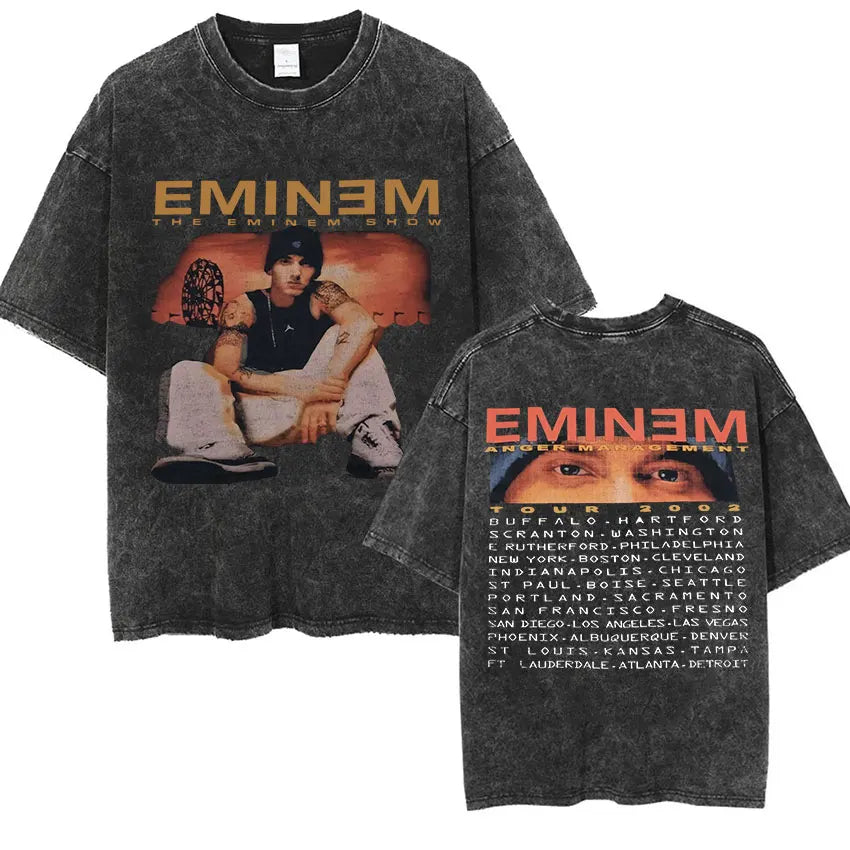 Graphic Vintage Washed Oversized T-shirt Unisex