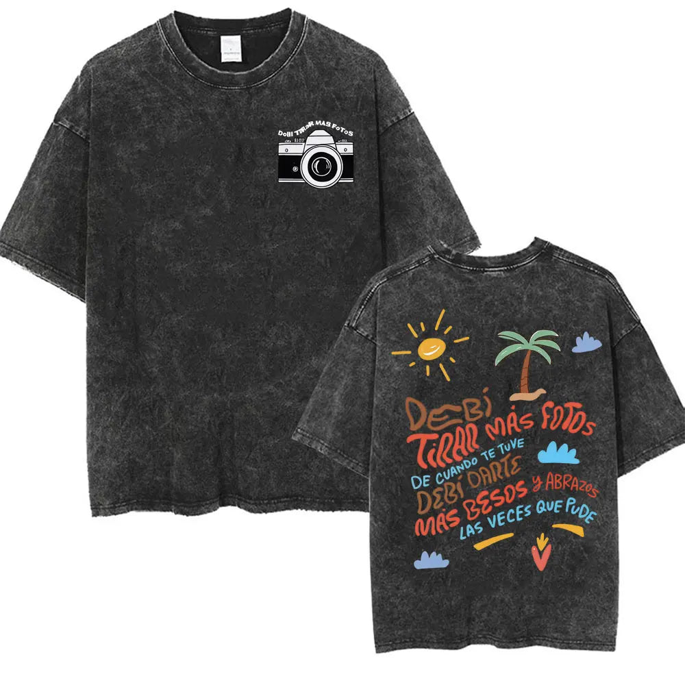 Unisex Vintage Washed Oversized T-shirt