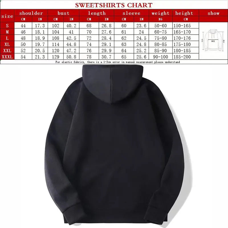 Hoodie Autumn and Winter Coat Streetwear Anime