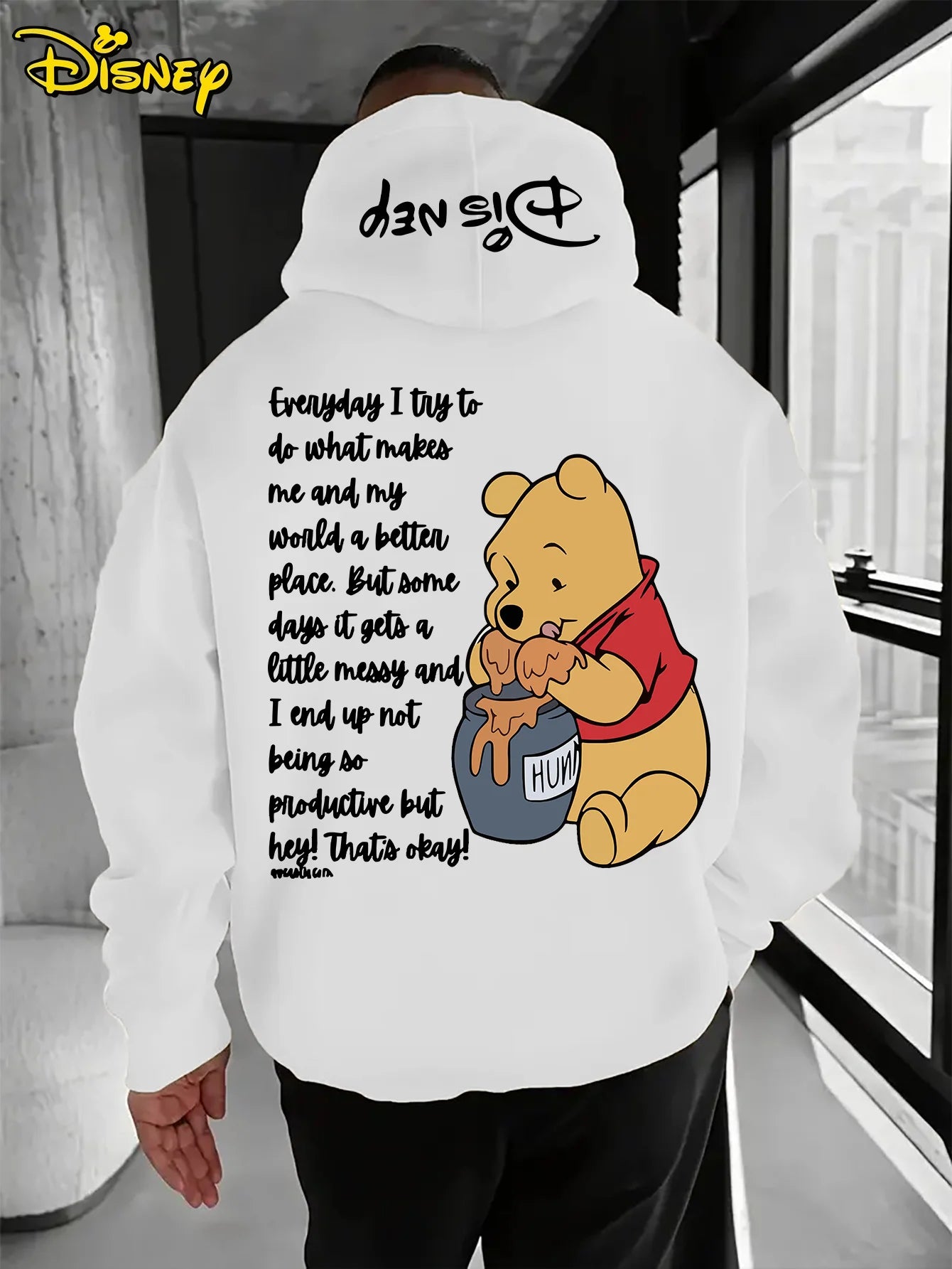 Winnie The Pooh Hoodie for Parents and Children