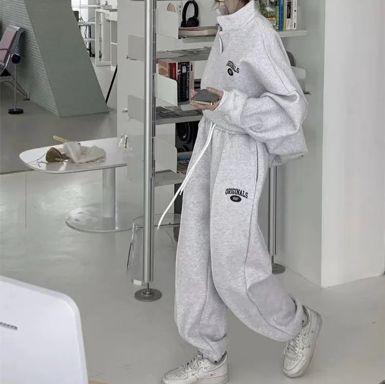 Women's Fleece Lined Hoodie And Pants Set