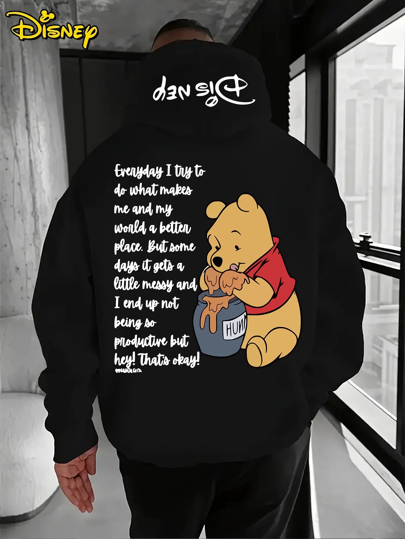 Winnie The Pooh Hoodie for Parents and Children