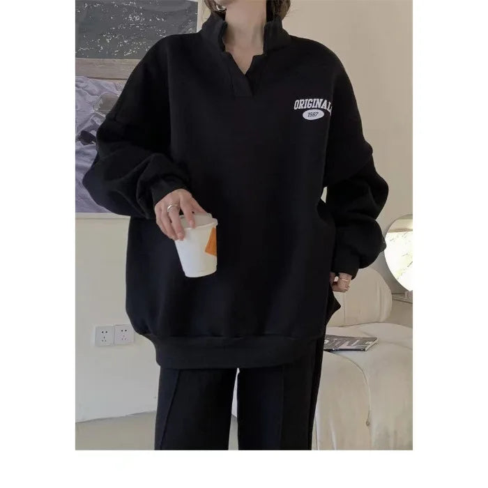 Women's Fleece Lined Hoodie And Pants Set
