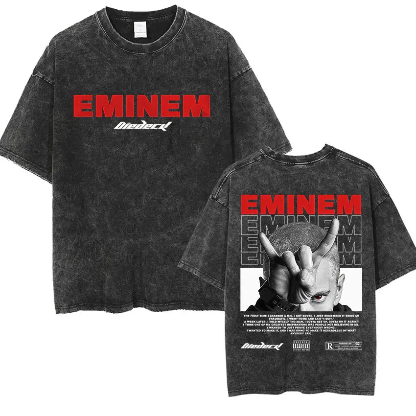 Graphic Vintage Washed Oversized T-shirt Unisex