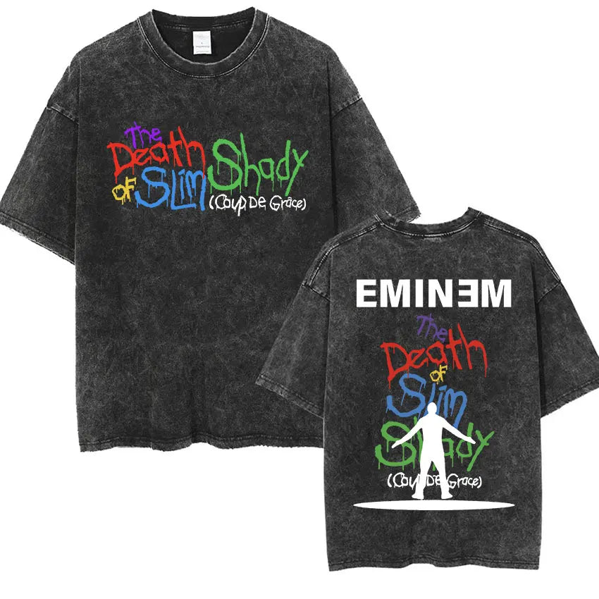 Graphic Vintage Washed Oversized T-shirt Unisex